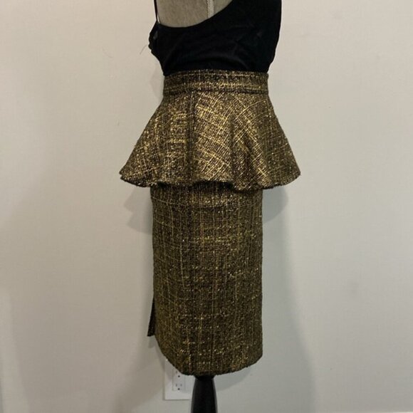 Missguided Peplum Skirt Frilly Midi Pencil - Picture 8 of 16